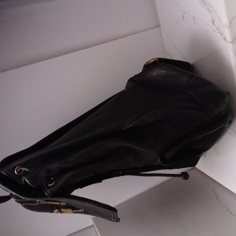 Fossil Black Backpack - image 5